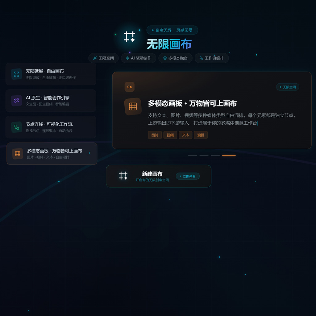 菁选灵创宣传海报展示